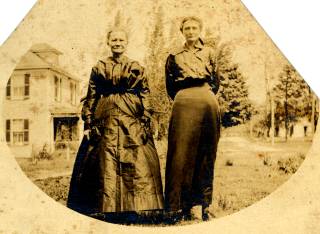 Mollie Ingram and Mrs. Stevens Molly Ingram and Mrs. Stevens