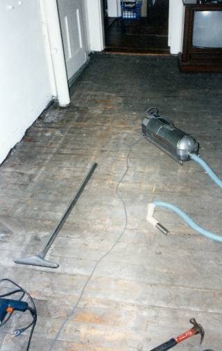 Old porch floor, 1998