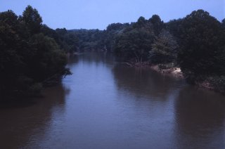 Dan River at the Milton Bridge