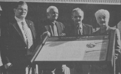 Unveiling the Bilharz, Hall & Co. Civil War Trails Marker