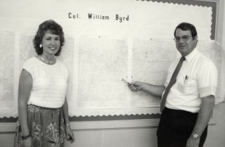Teachers Judith Alderson and Steven Bradford