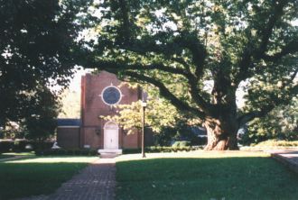 St. Mary's Chapel and oak tree