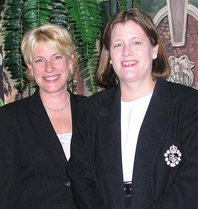 Barbara Hall and Kim Clifton