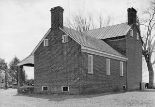Northwest corner of main house