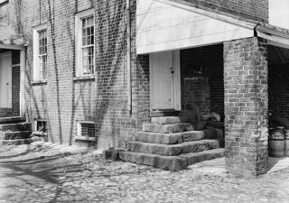 Southeast corner of main house
