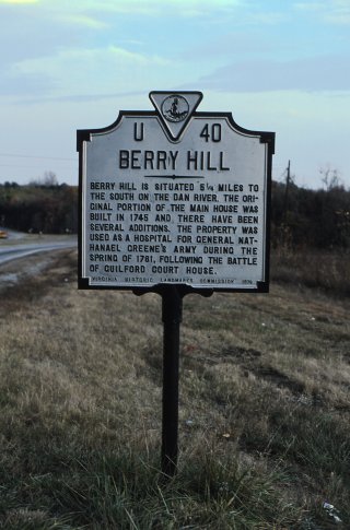Berry Hill Marker