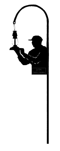 Silhouette becomes lamp