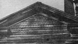 Detail under eaves