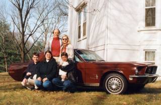 Mitchell family with Mustang (2001)